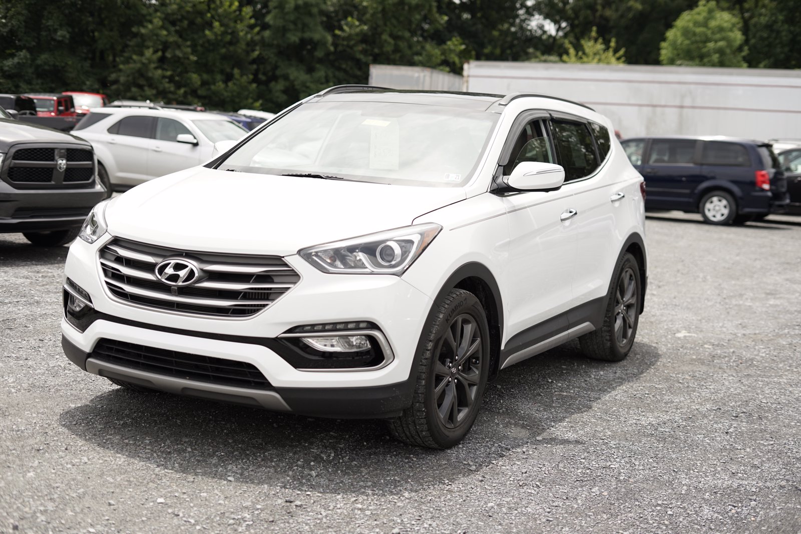 Pre Owned 2017 Hyundai Santa Fe Sport 2 0t Ultimate With Navigation And Awd